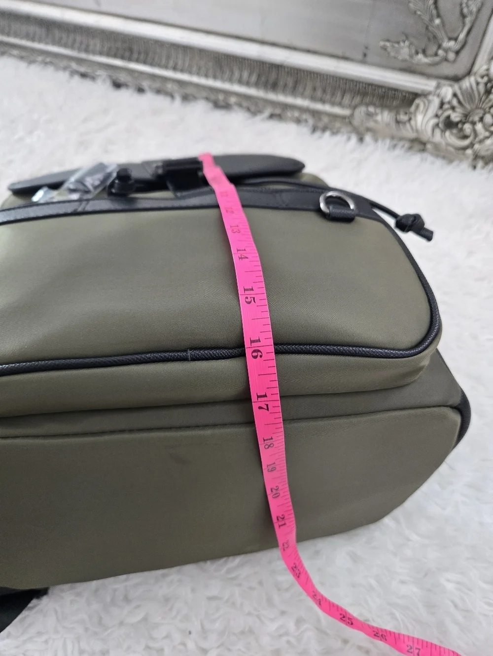Aldo Perikathhx Unisex Backpack. Olive Black. New.